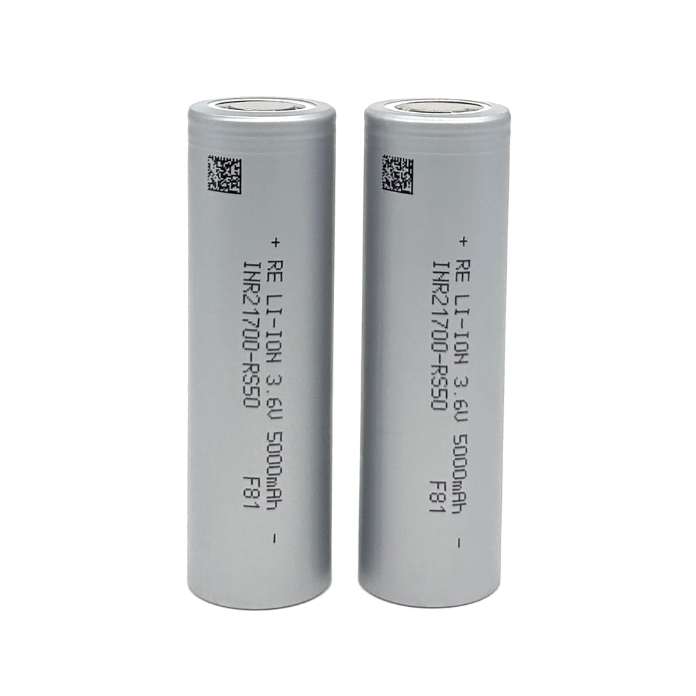 Reliance 21700 RS50 5000mAh 70A Lithium-Ion Battery Tabless Cell - Hig