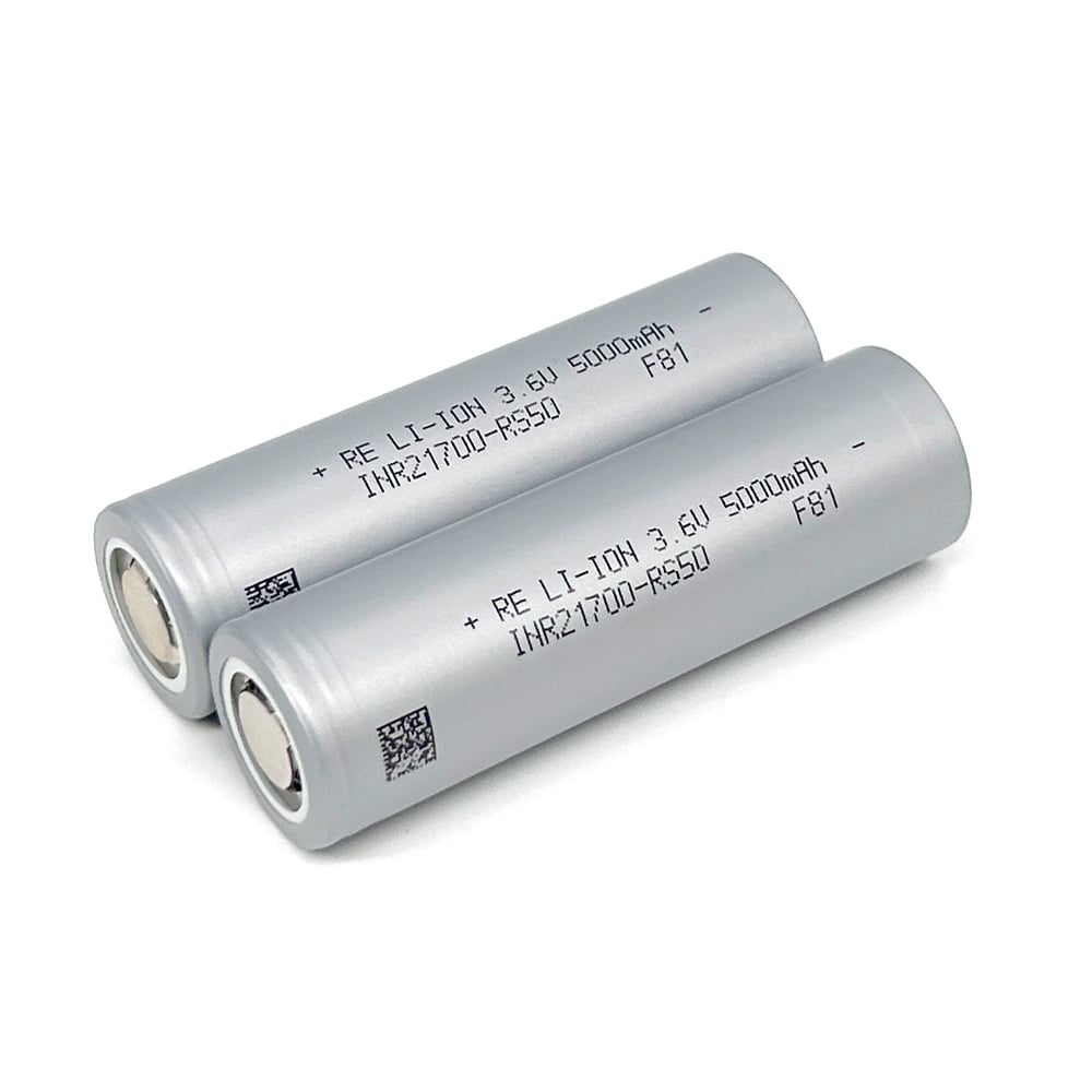 Reliance 21700 RS50 5000mAh 70A Lithium-Ion Battery Tabless Cell - High Performance