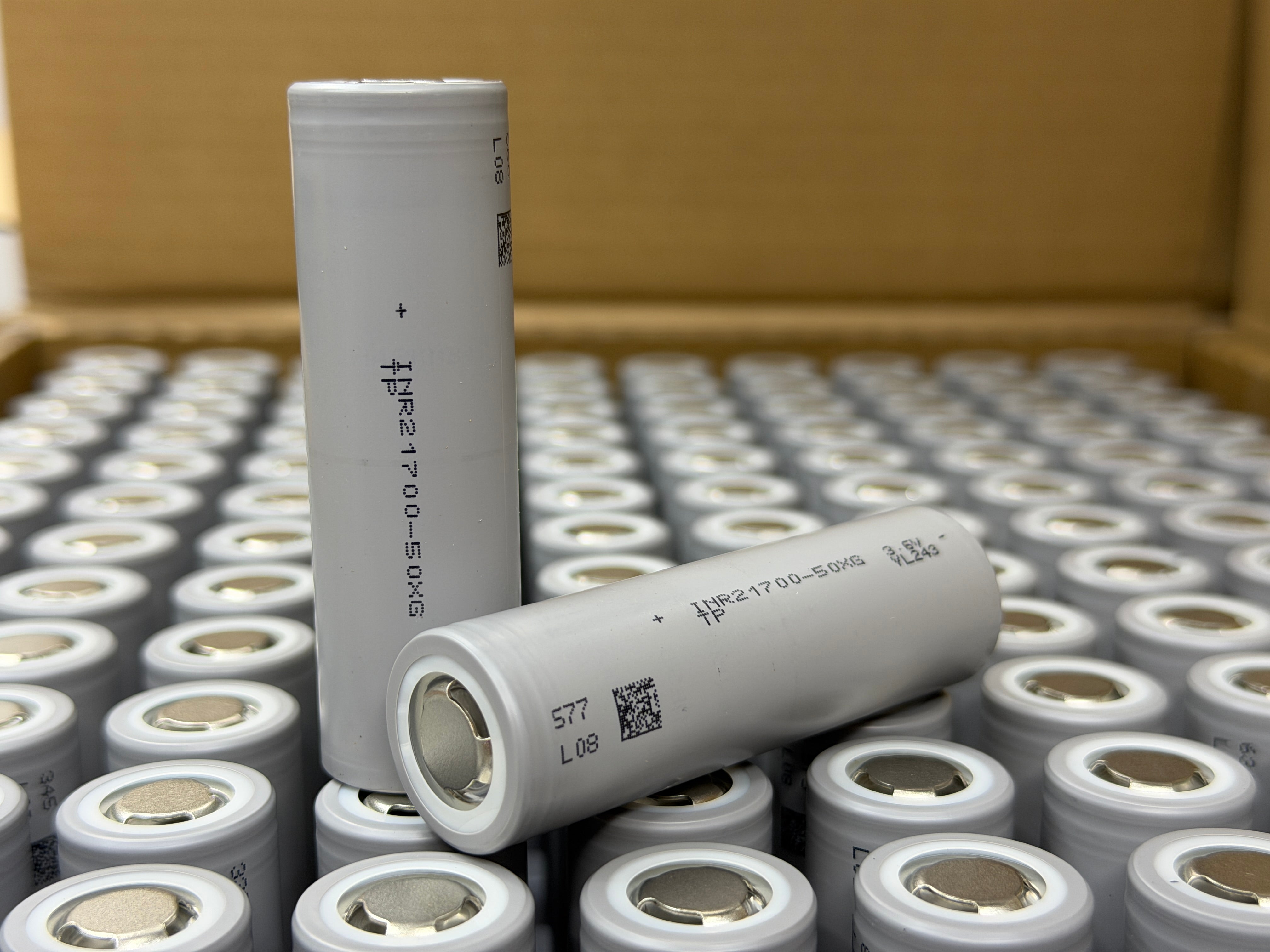 TENPOWER 50XG 21700 5000 mAh 90A Battery – Tabless Cell, detail view 6